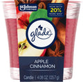 Glade Apple Cinnamon Candle, 4.08 oz — 6 Per Case