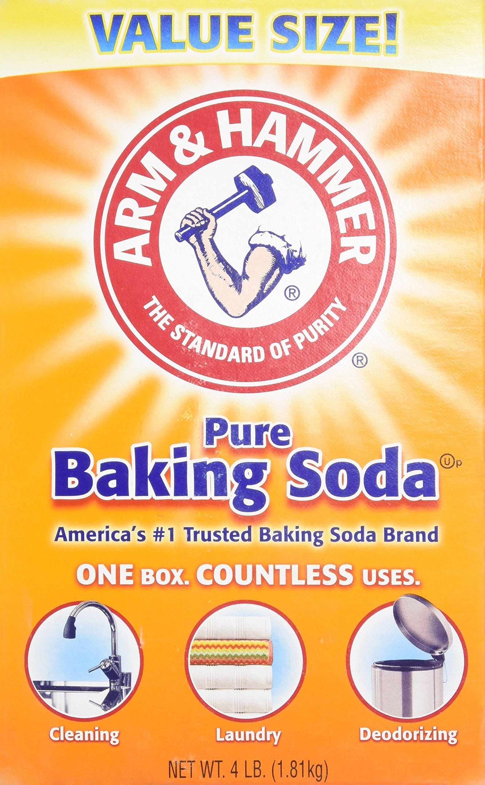 Arm & Hammer Baking Soda (4 lb)/6pk