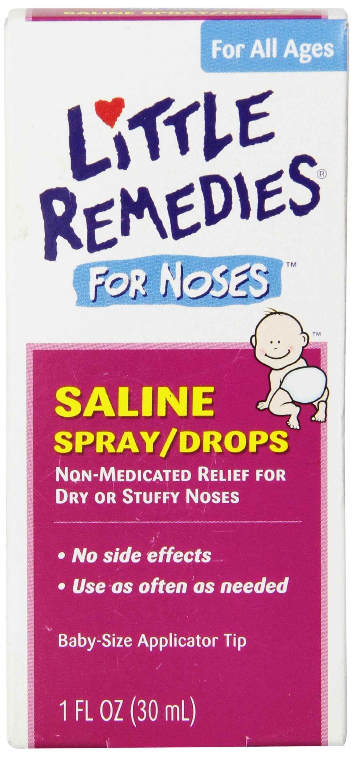 Little Remedies Saline Spray/Drops/36pk