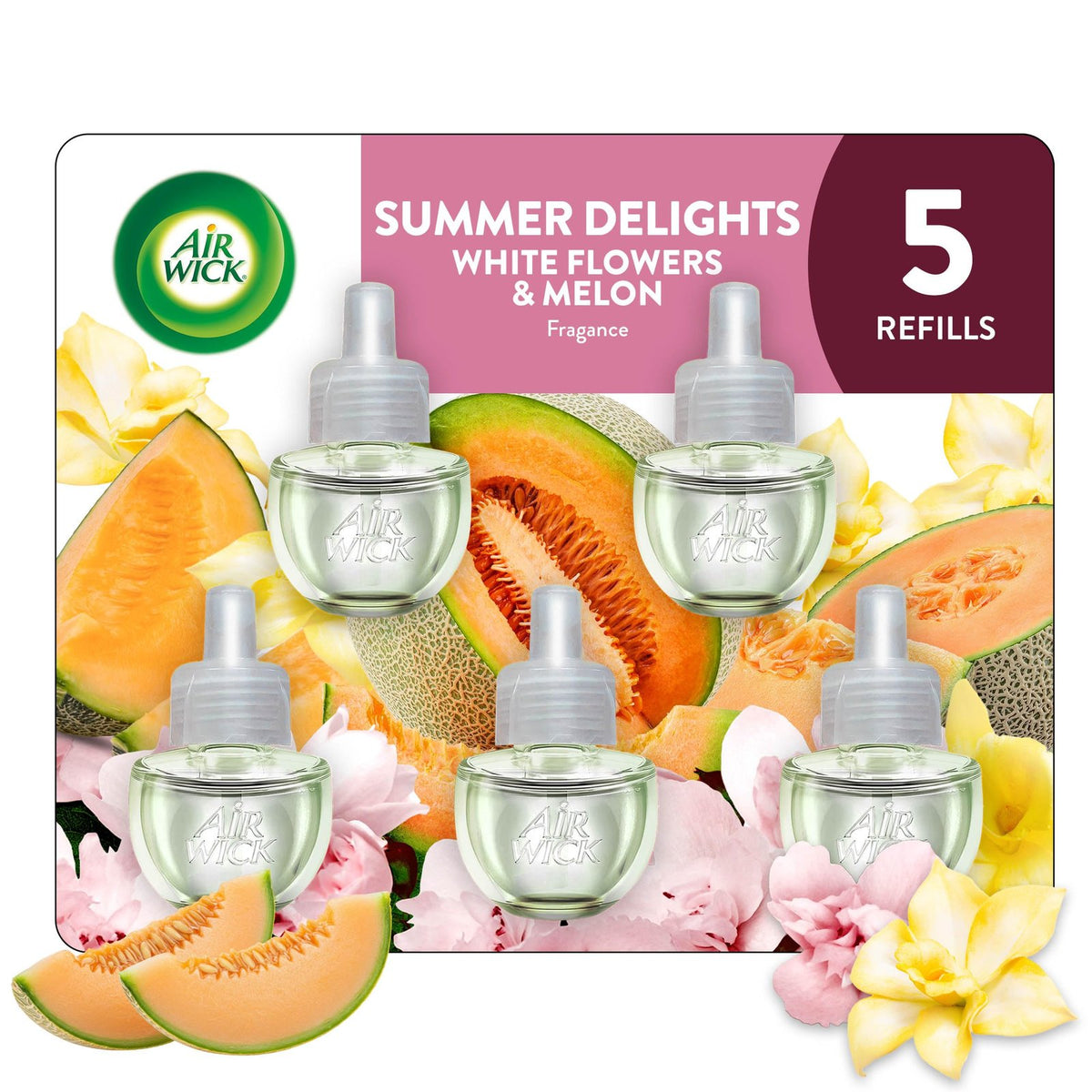 Air Wick Scented Oil Refills Summer Delights (5 Count)/5pk