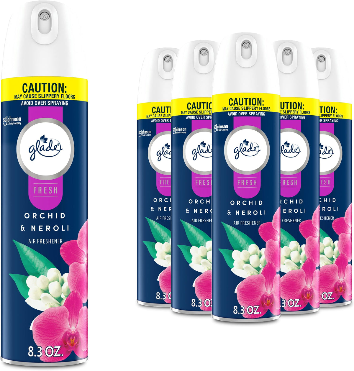 Glade Orchid Aerosol Spray, 8.3 oz — 6 Per Case