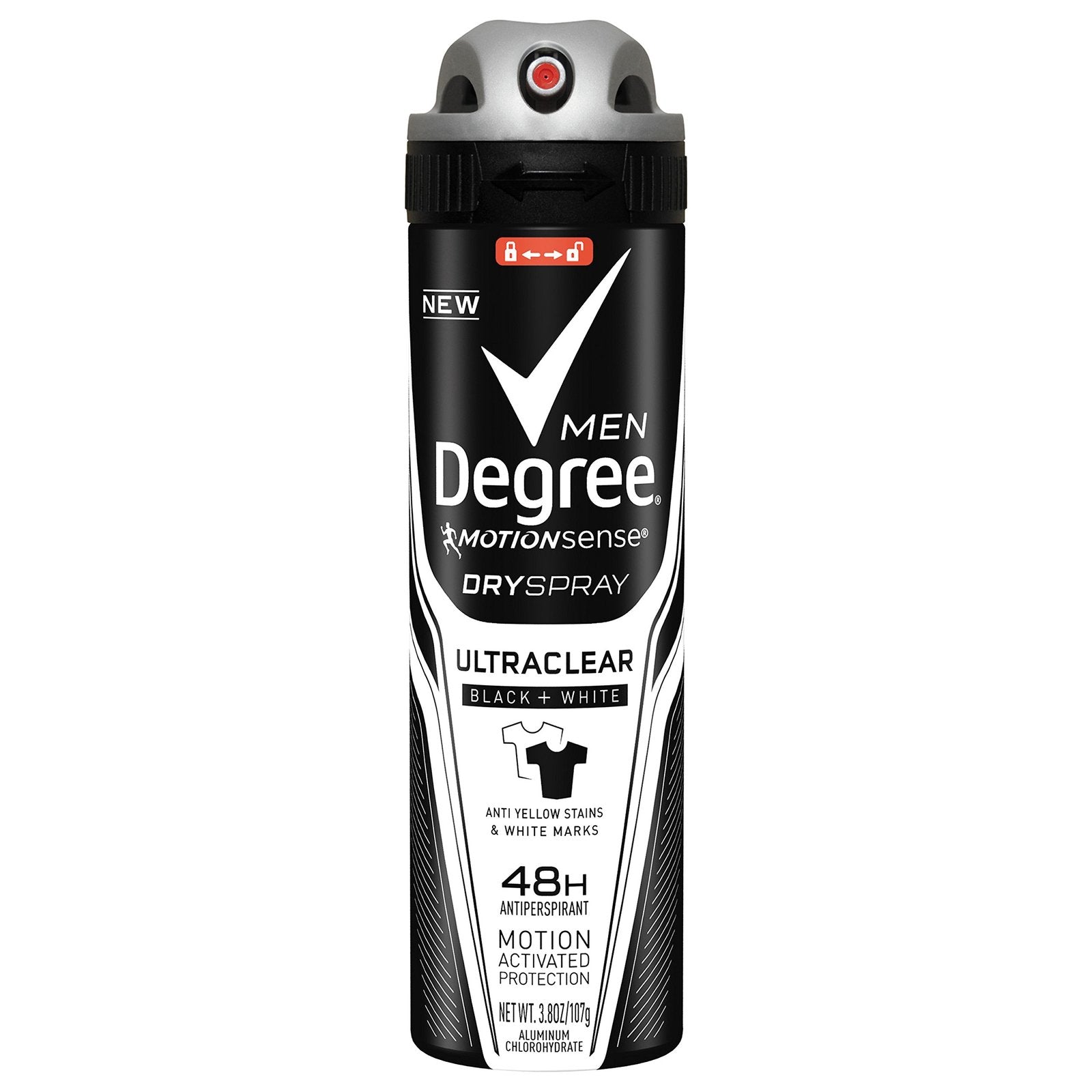 Degree Ultraclear Men’s Dry Spray (3.8 oz)/12pk