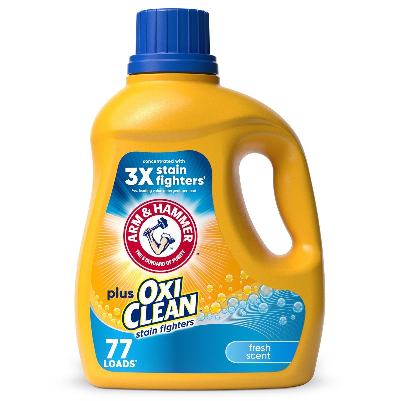 ARM & HAMMER Plus OxiClean Fresh Scent Detergent (100.5 oz)/8pk