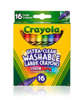 Crayola Washable Crayons (16 Count)/12pk