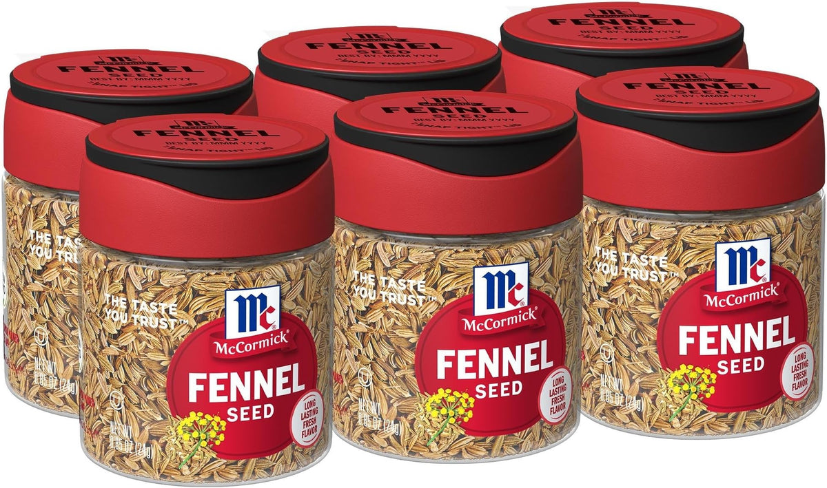 McCormick Fennel Seed, 0.85 oz — 72 Per Case