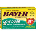 Bayer Low Dose Aspirin 81mg (32 ct)/36pk