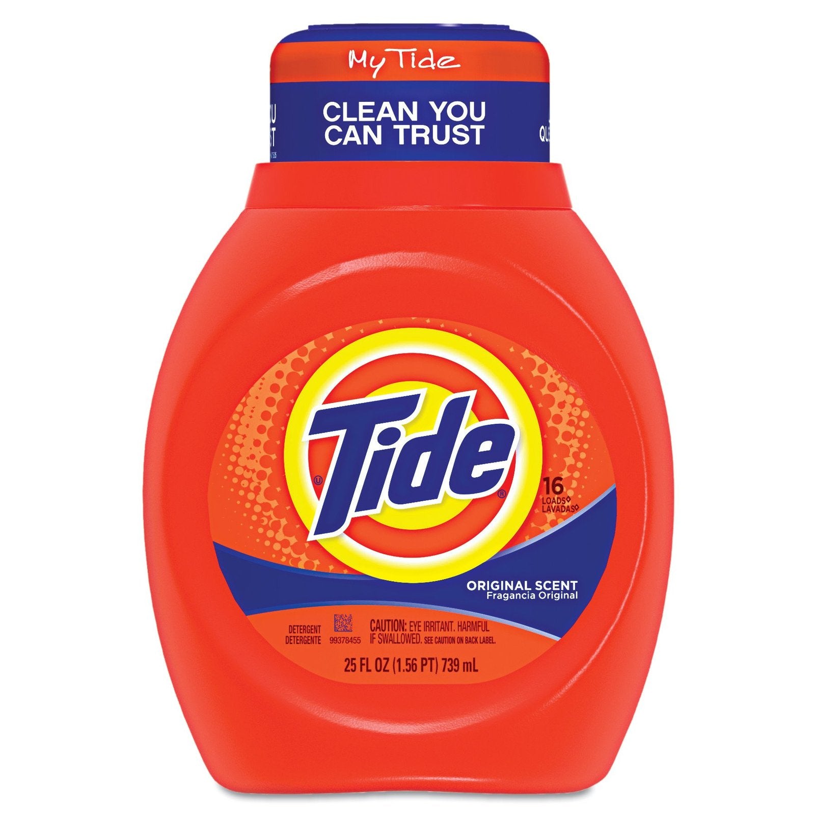 Tide Liquid Laundry Detergent, Original (25 oz, 6 Pack)/6pk