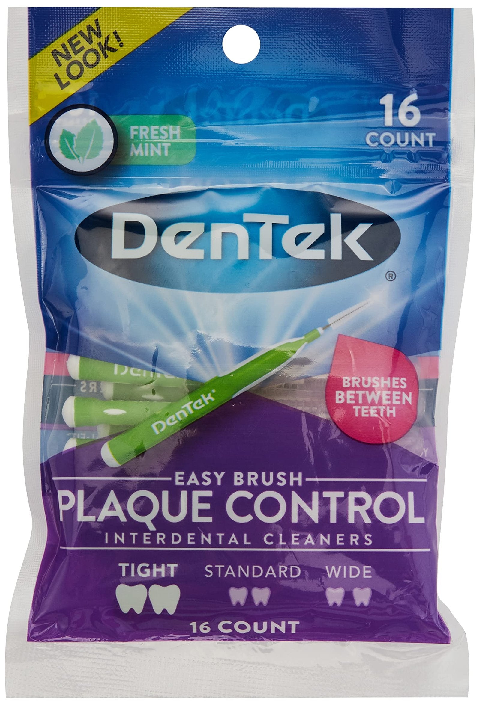 DenTek Easy Brush Cleaners Extra Tight (16 ct)/36pk