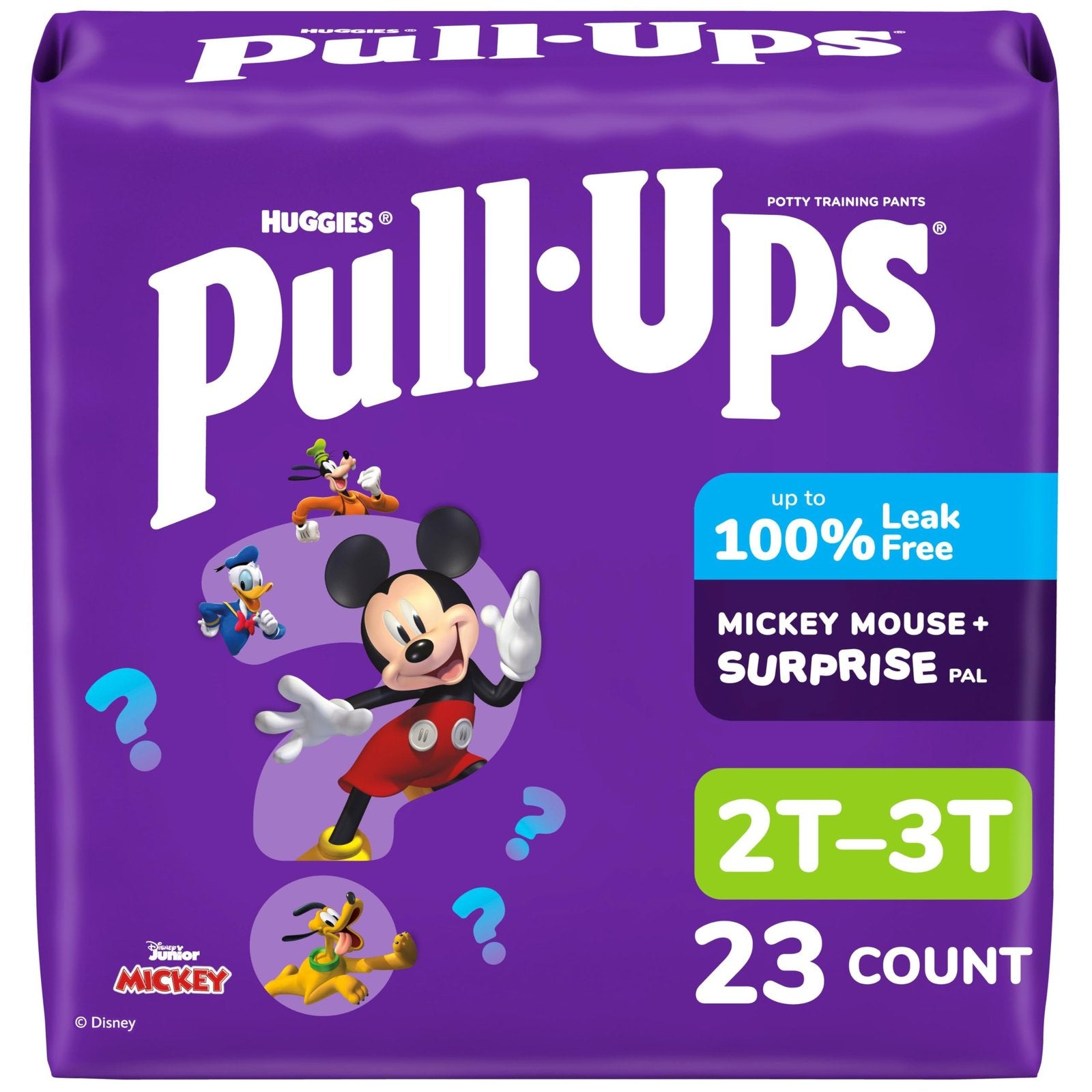 Pull-Ups Boys Training Pants Size 2T-3T (23 Count)/4pk