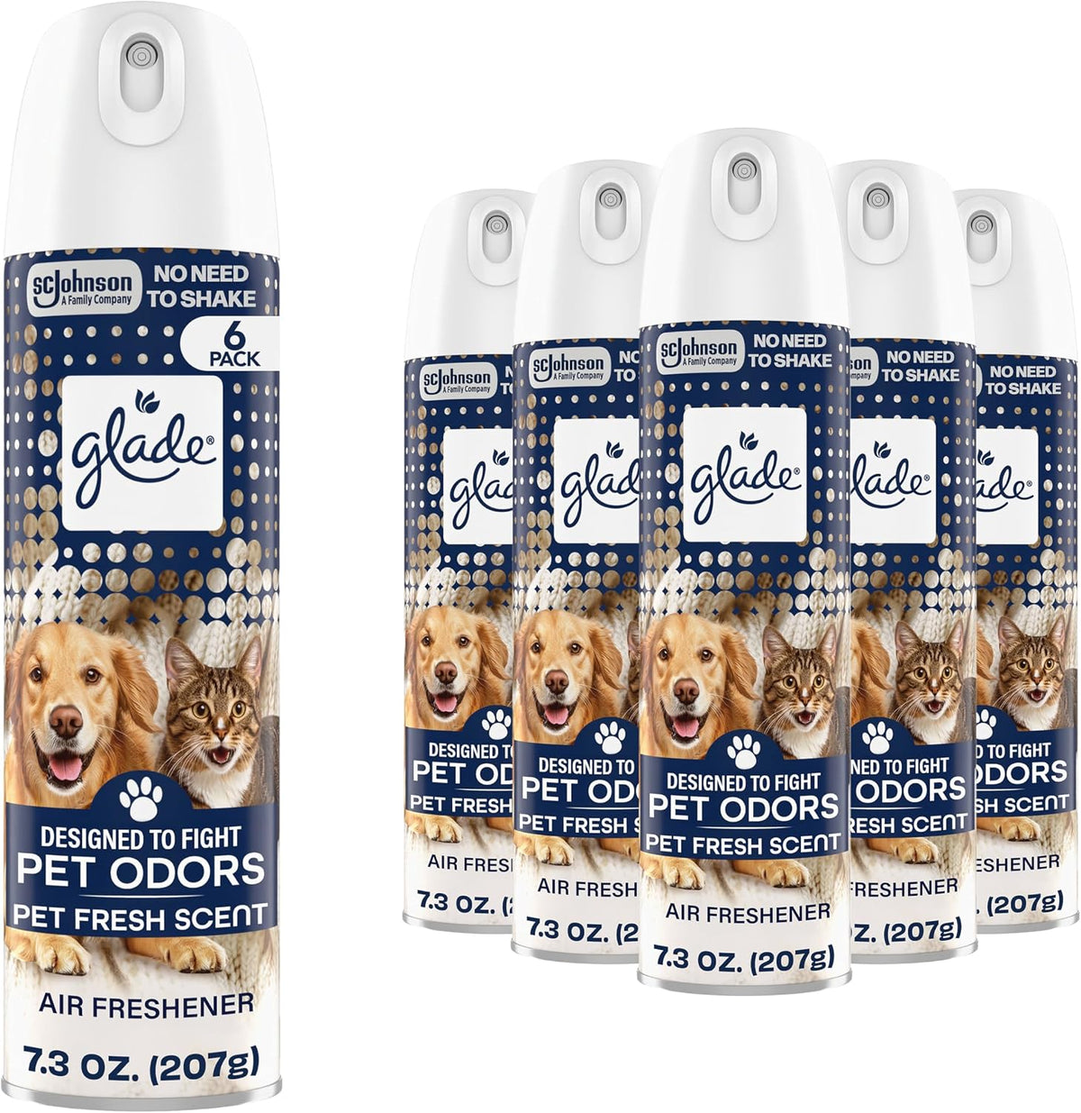 Glade Aerosol - Pet Fresh, 7.3OZ — 6 Per Case