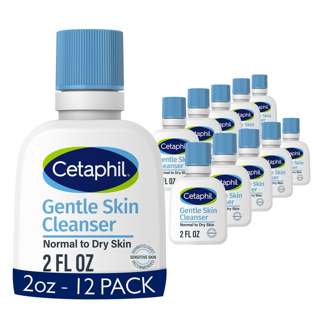 Cetaphil Gentle Skin Cleanser (2 oz, 12-pack)/144pk