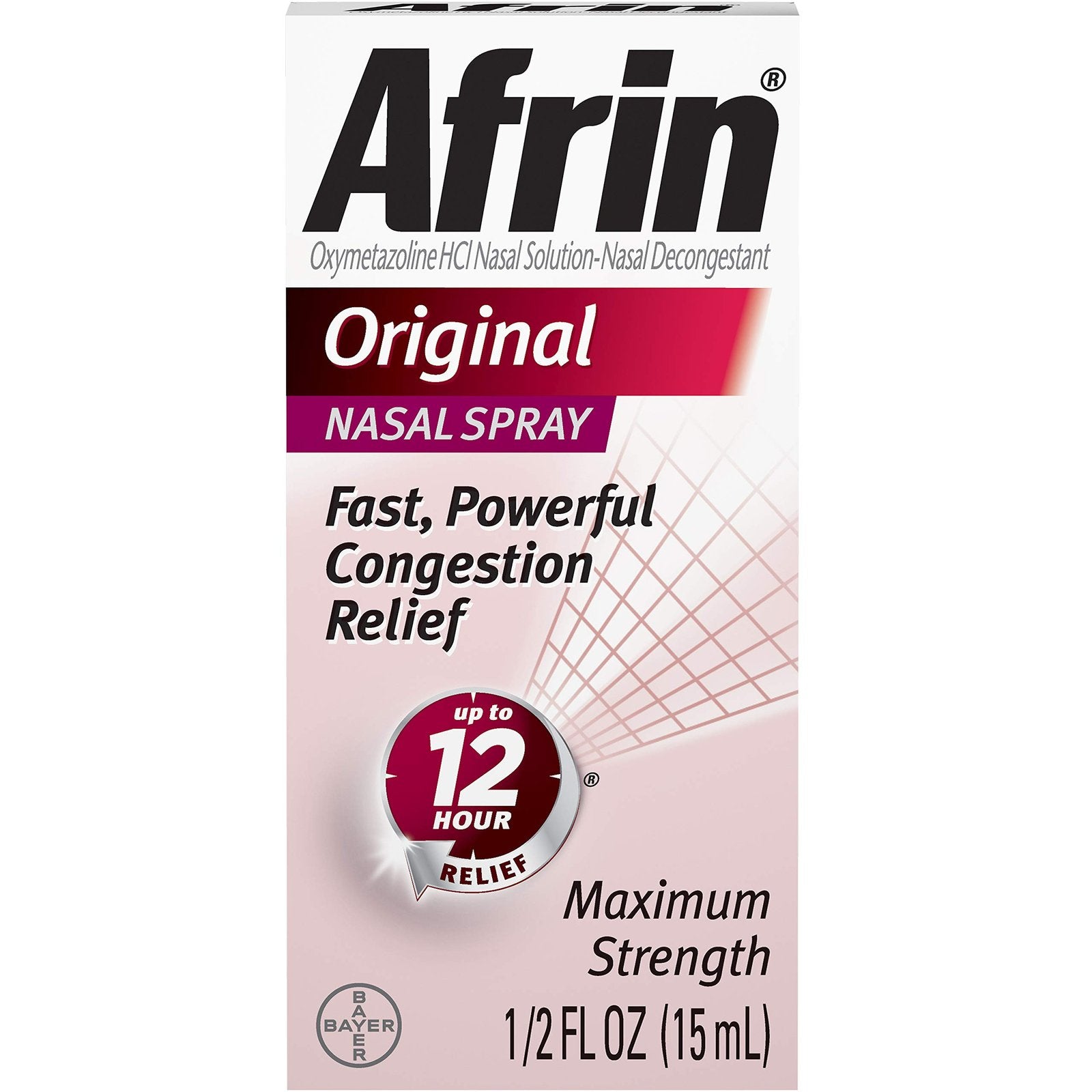 Afrin Original Nasal Spray (0.5 oz, Pack of 3)/36pk