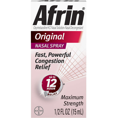Afrin Original Nasal Spray (0.5 oz, Pack of 3)/36pk