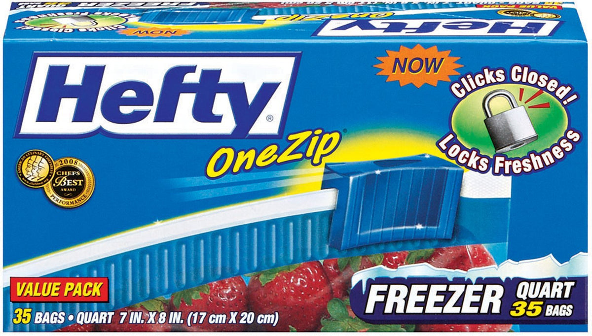Hefty Slider Bags (35 Count)/9pk