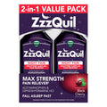 ZzzQuil Nighttime Pain Reliever & Sleep Aid (24 oz, 2-pack)/12pk