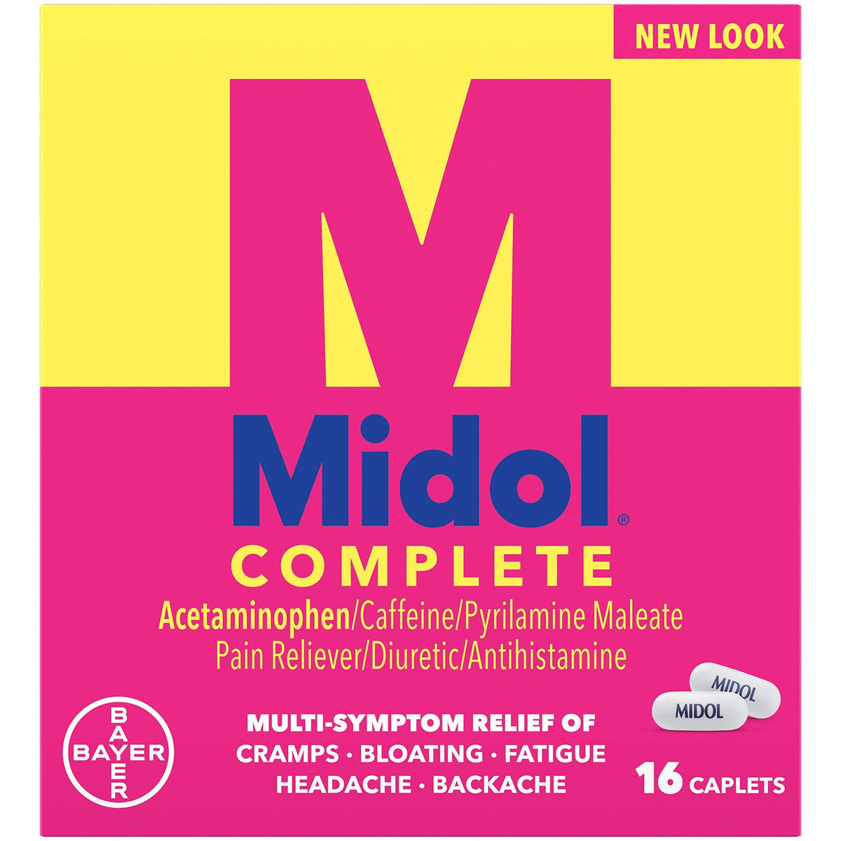 Midol Caplets (16 Count)/36pk