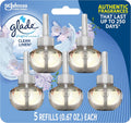 Glade Piso Refills - Clean Linen, 3.35 fl oz, 5 ct — 4 Per Case