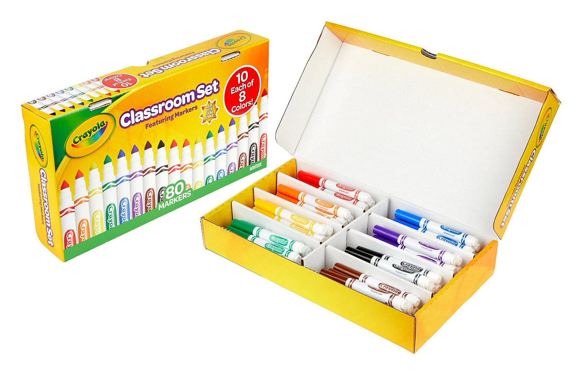 Crayola Class Clear Broad LN 10 pk — Case of 24