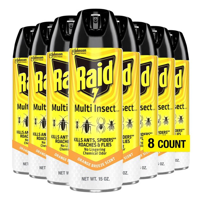 Raid Defend Multi Insect Killer, 15 OZ — 8 Per Case