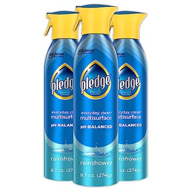 Pledge Multi - surface Spray Rainshower Cleaner, 14.2 oz — 6 Per Case