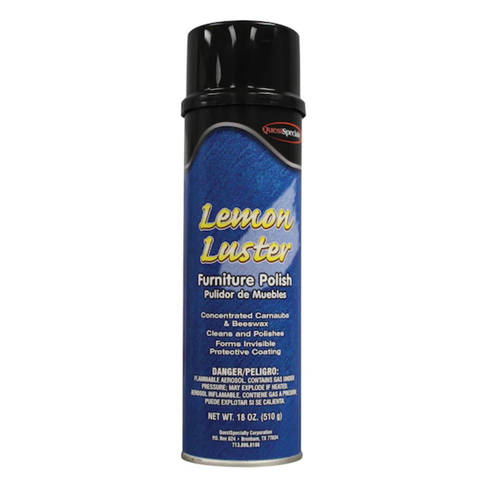 Lemon Luster Lemon Furniture Polish, 20 Ounce — 12 Per Case
