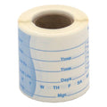 Daymark Dissolvemark-Dissolvable Adhesive 2 Inch X 3 Inch Rectangle Shelf Life Label, 125 Count — 12 Per Case