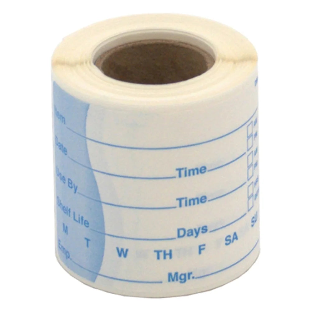 Daymark Dissolvemark-Dissolvable Adhesive 2 Inch X 3 Inch Rectangle Shelf Life Label, 125 Count — 12 Per Case