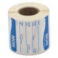 Daymark Dissolvemark Dissolvable Adhesive 2 Inch X 2 Inch Rectangle Monday Shelf Life Label, 250 Count — 12 Per Case