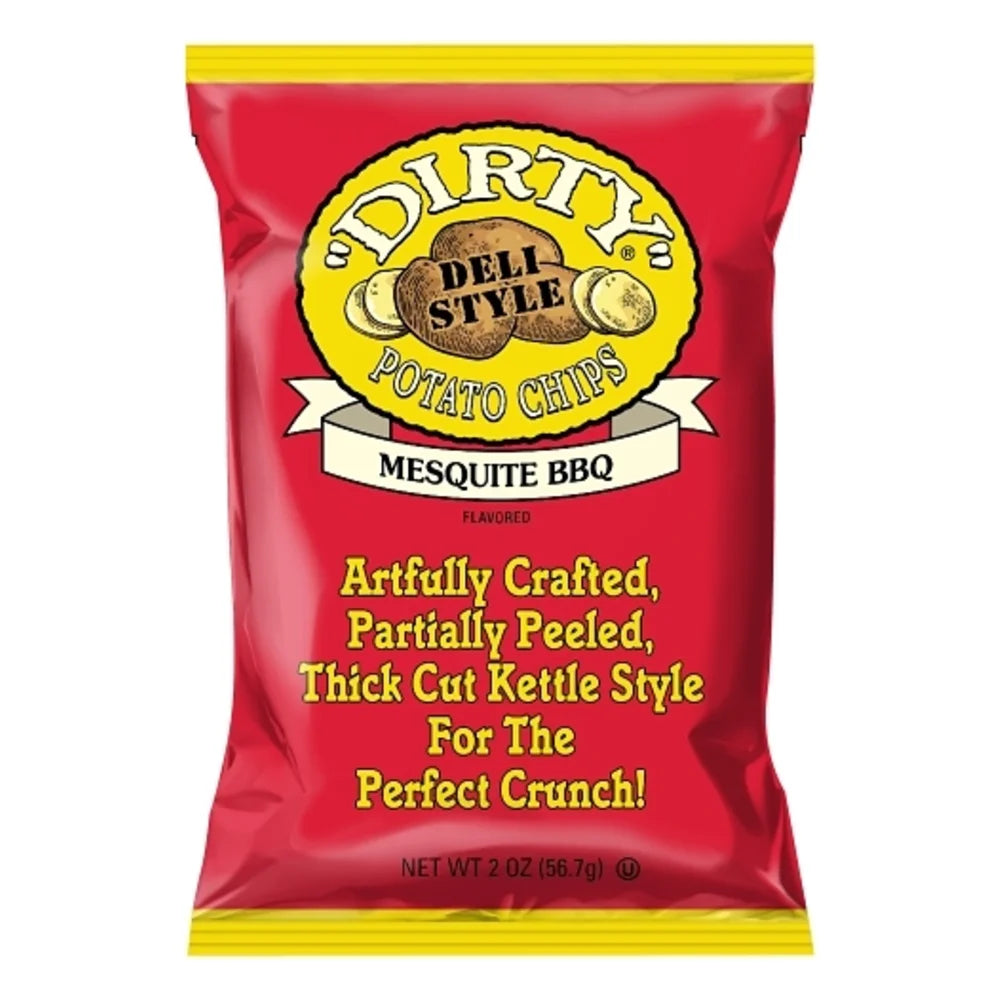 UTZ Mesquite Barbecue Potato Chips, 2 Ounce — 25 Per Case