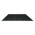 Winco Anti Fatigue Black Rubber Floor Mat, 3 Ft X 5 Ft — 1 Per Case