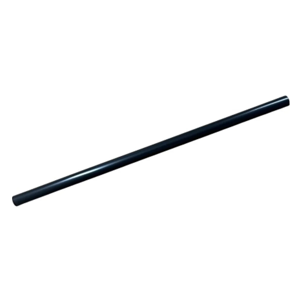 StrawFish 7.75" Jumbo Straw Unwrapped Black Biodegradable, 500 Count — 10 Per Case