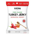 Think Jerky Sriracha Honey Turkey Jerky, 1 Ounce — 50 Per Case