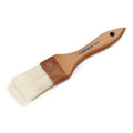 Carlisle Push-Style Wood Boar Bristle Brush, 2 Inch — 1 Per Case