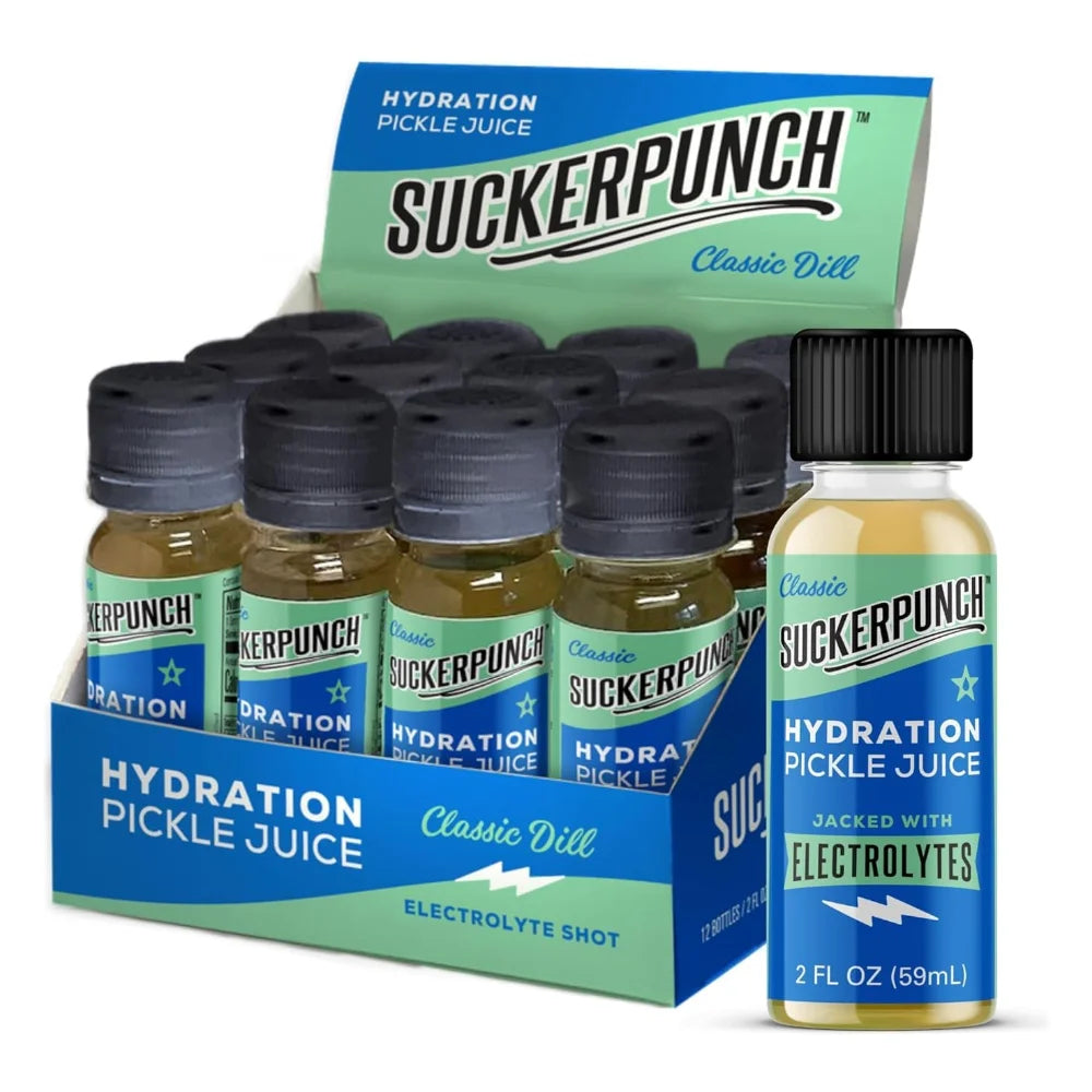 Suckerpunch Gourmet Pickle Juice Hydrate, 2 Fluid Ounce — 12 Per Case
