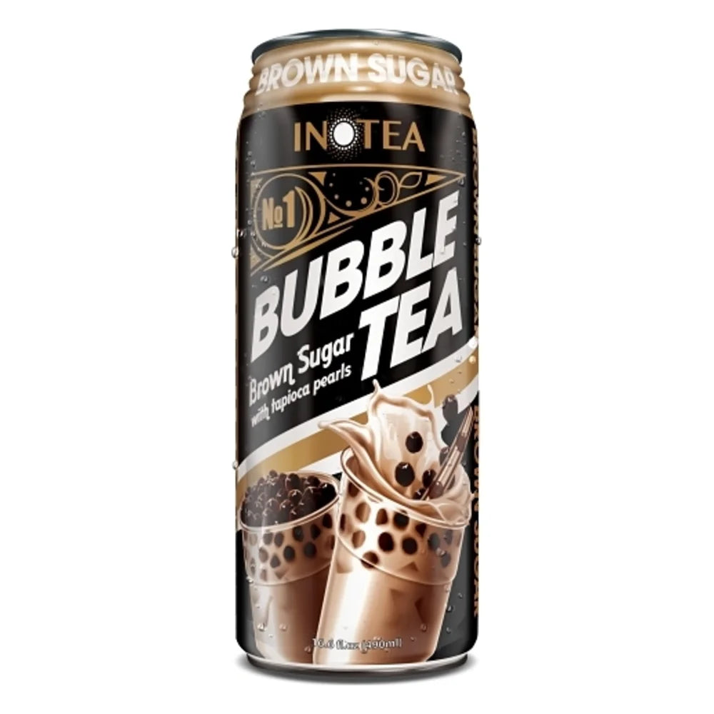 Inotea Brown Sugar Bubble Tea, 16.6 Ounce — 12 Per Case