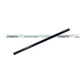 StrawFish 7.75" Jumbo Straw Wrapped Black Biodegradable, 500 Count — 10 Per Case