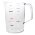 Rubbermaid Commercial Products Measuring Cup 4 Quart Clear — 1 Per Case
