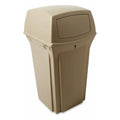 Rubbermaid Commercial Products Ranger Container Beige, 35G/132L — 1 Per Case