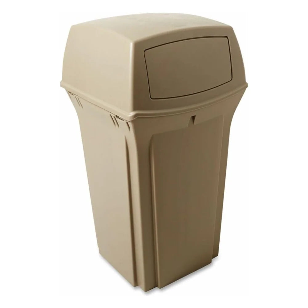 Rubbermaid Commercial Products Ranger Container Beige, 35G/132L — 1 Per Case