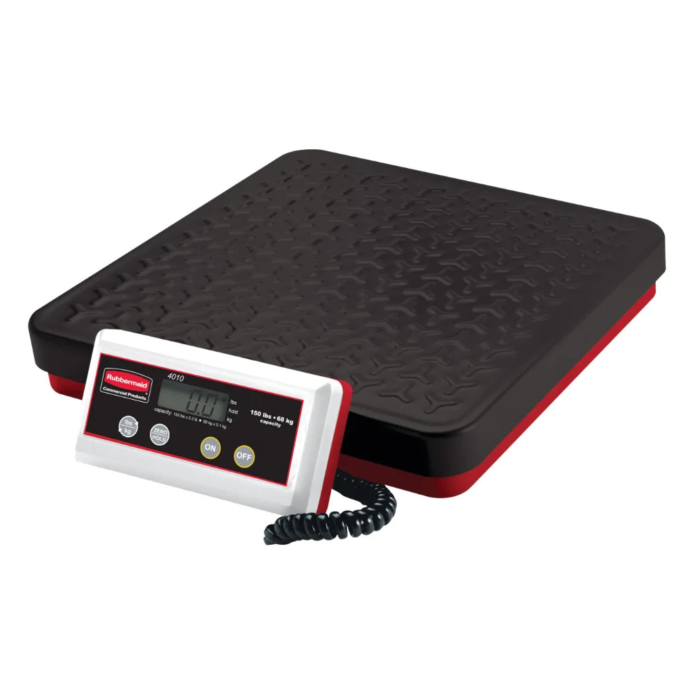 Rubbermaid Commercial Products Digital Receiving Scale, 150 Pound — 1 Per Case