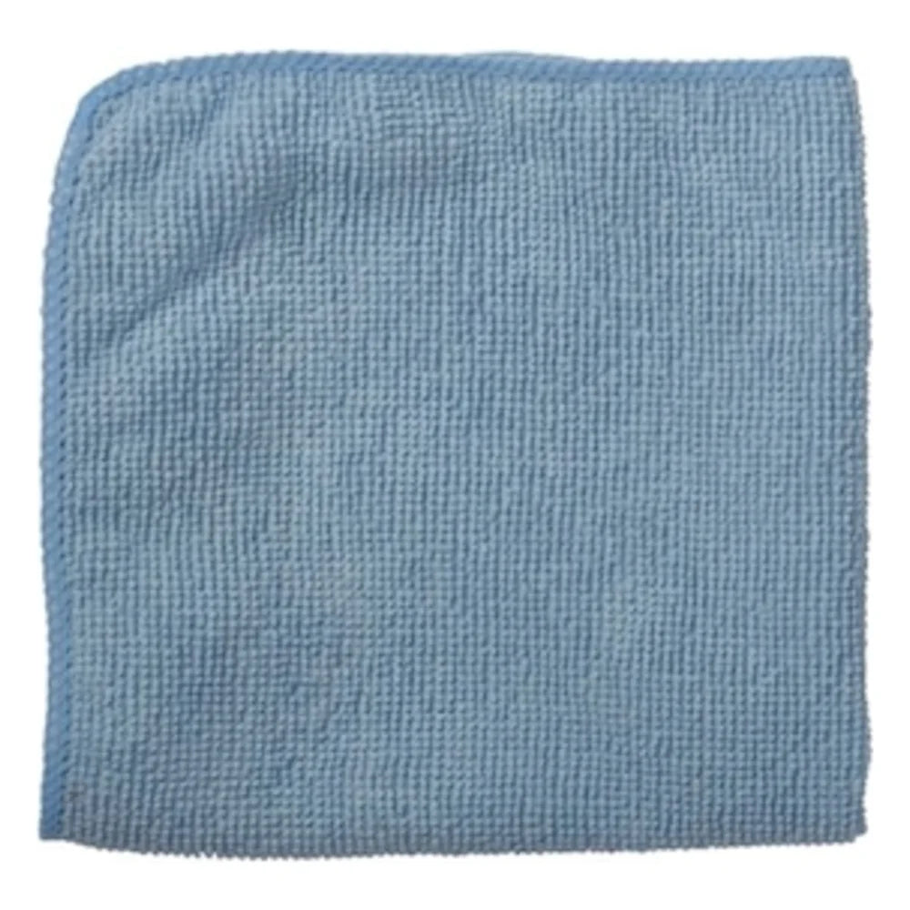 Rubbermaid Commercial Products Microfiber Economy Cloth 12" X 12" Blue — 288 Per Case