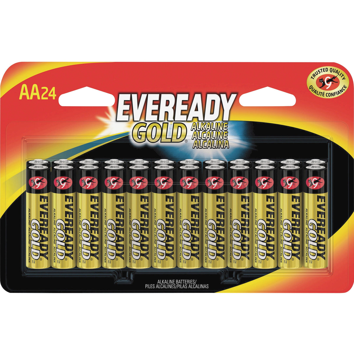 Eveready Gold AA 4 pk A91bp4 — Case of 24
