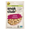 Snak Club Salted Cashews, 4 Ounce — 6 Per Case