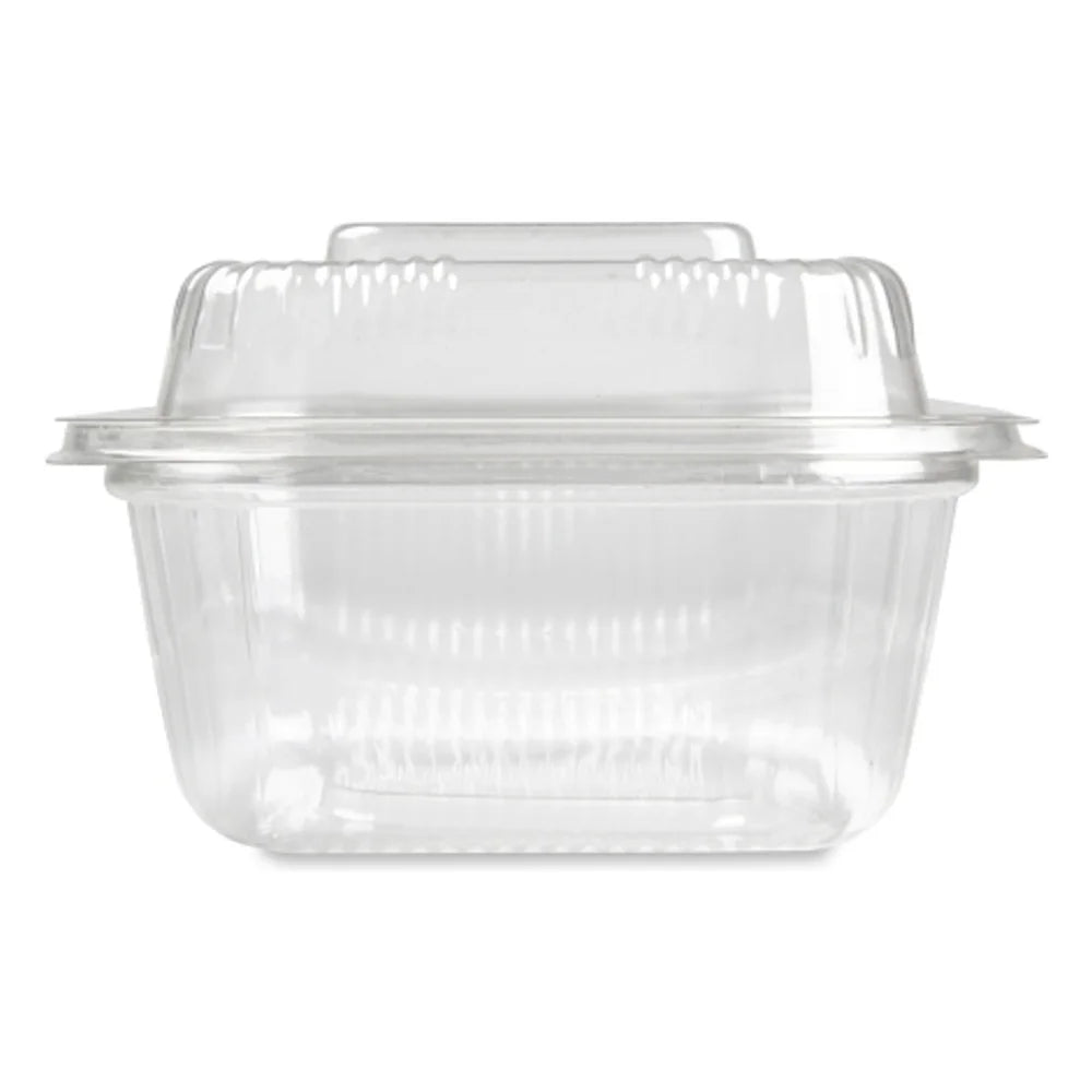 D&W Fine Pack Seeshella 5 Inch X 5 Inch Hinged Deep Container, 250 Each — 250 Per Case