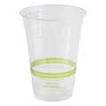 World Centric Clear Compostable Corn Starch Cups, 50 Each — 20 Per Case