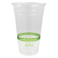World Centric Ingeo Compostable Clear Cup, 20 Ounce — 20 Per Case