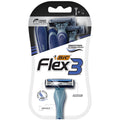 Bic Flex 3 Men's Titanium, 4 Pack — 72 Per Case
