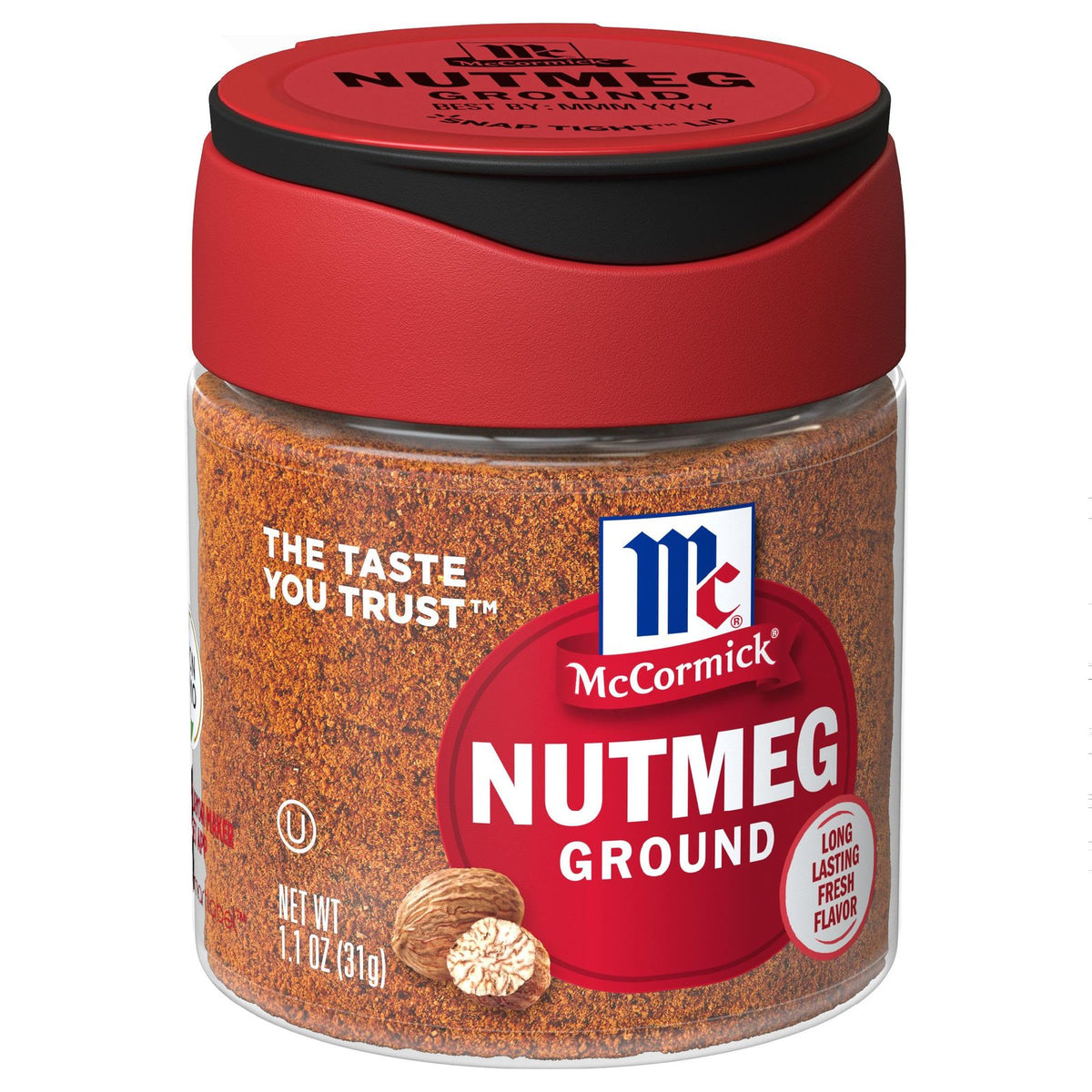 McCormick Ground Nutmeg (1.1 oz)/72pk
