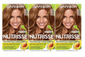 Garnier Nutrisse Hair Color, 63 Light Golden Brown (3 Pack)/12pk