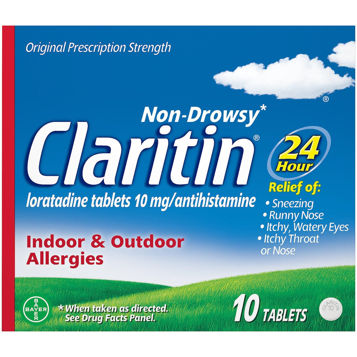 Claritin Allergy Tablets (10 Count)/36pk